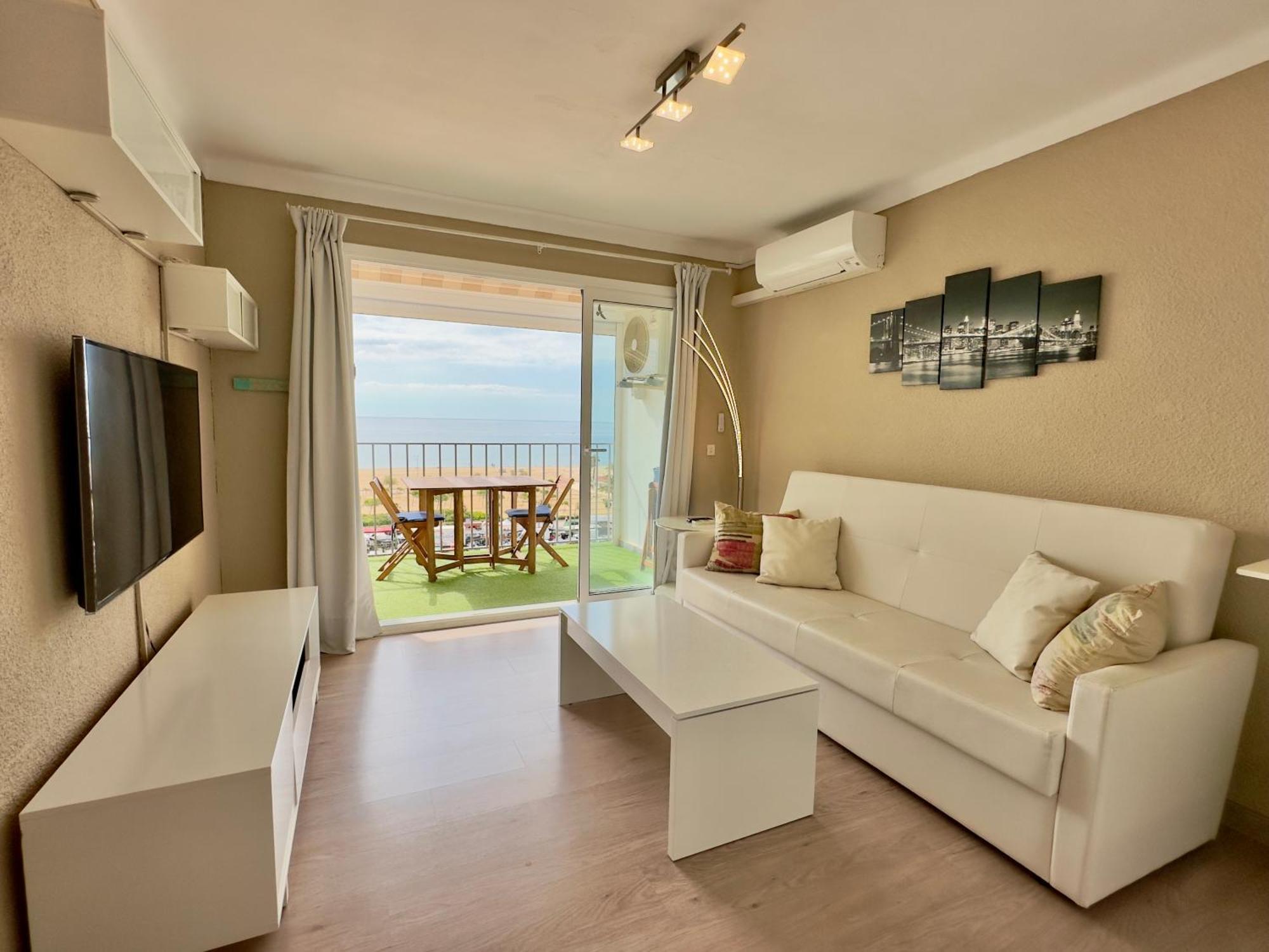 Vistas Frontales Al Mar Lejlighed Empuriabrava Eksteriør billede